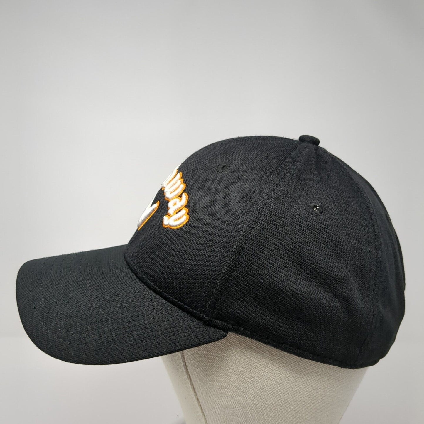 Callaway Hex Hot Strapback Hat Black One Size Adjustable Embroidered 6 Panel