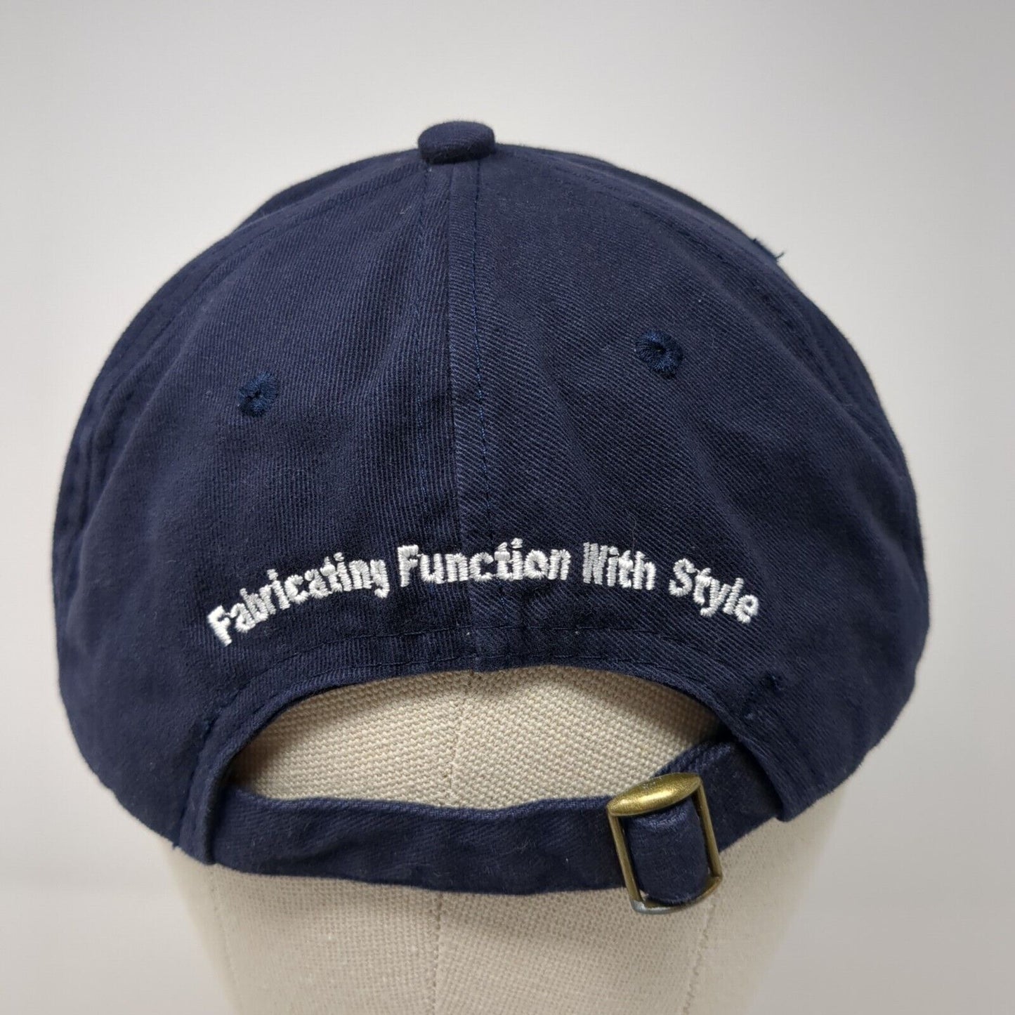 PCI Pacific Cabinets Inc. Slideback Hat Blue One Size Adjustable Embroidered