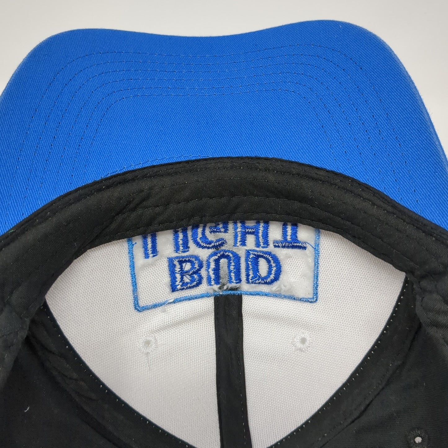 Bud Light Snapback Hat Black One Size Adjustable Embroidered 6 Panel Cotton