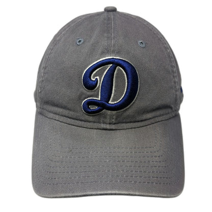 Los Angeles Dodgers MLB New Era Gray One Size Baseball Cap Adjustable Strap Hat