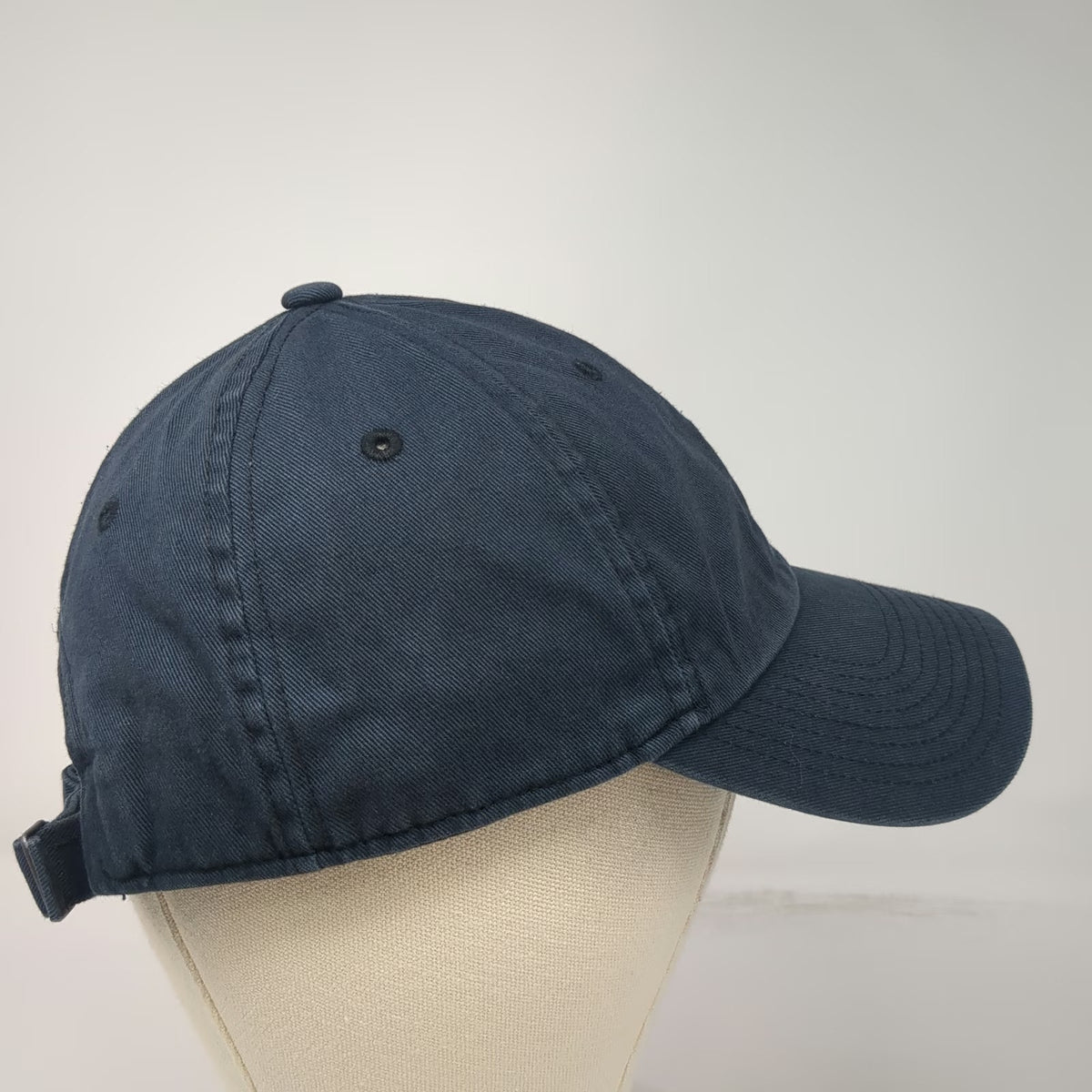 Nike Baseball Cap Blue One Size Adjustable Embroidered Slideback Cotton Hat