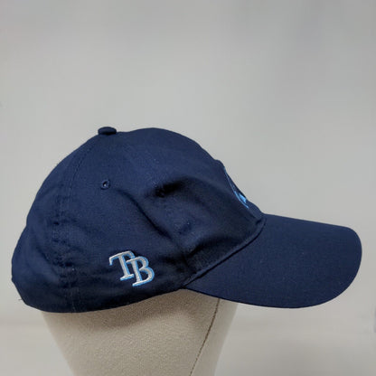 42 Jackie Robinson Tampa Bay Rays Snapback Hat Blue OSFA Embroidered