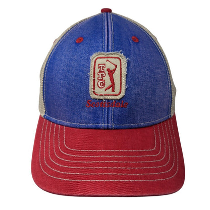 TPC Scottsdale Snapback Trucker Hat Multi One Size Classic Cut Mesh Back Ahead