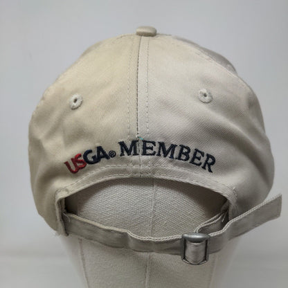 U.S. Open The Olympic Club 2012 Slideback Hat Tan One Size USGA Embroidered
