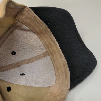 A.A. Davis Transportation LLC Strapback Hat Tan OSFA Colorblock 6 Panel