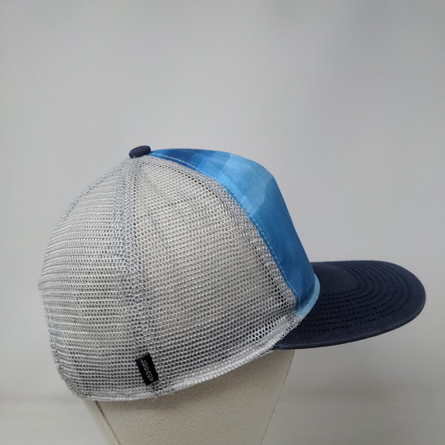 Blackfly Snapback Mesh Back Trucker Hat Blue One Size Embroidered Legacy