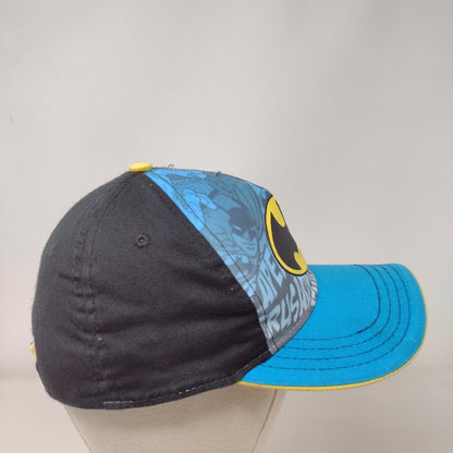 Batman Strapback Hat Multi One Size Adjustable DC Comics Colorblock