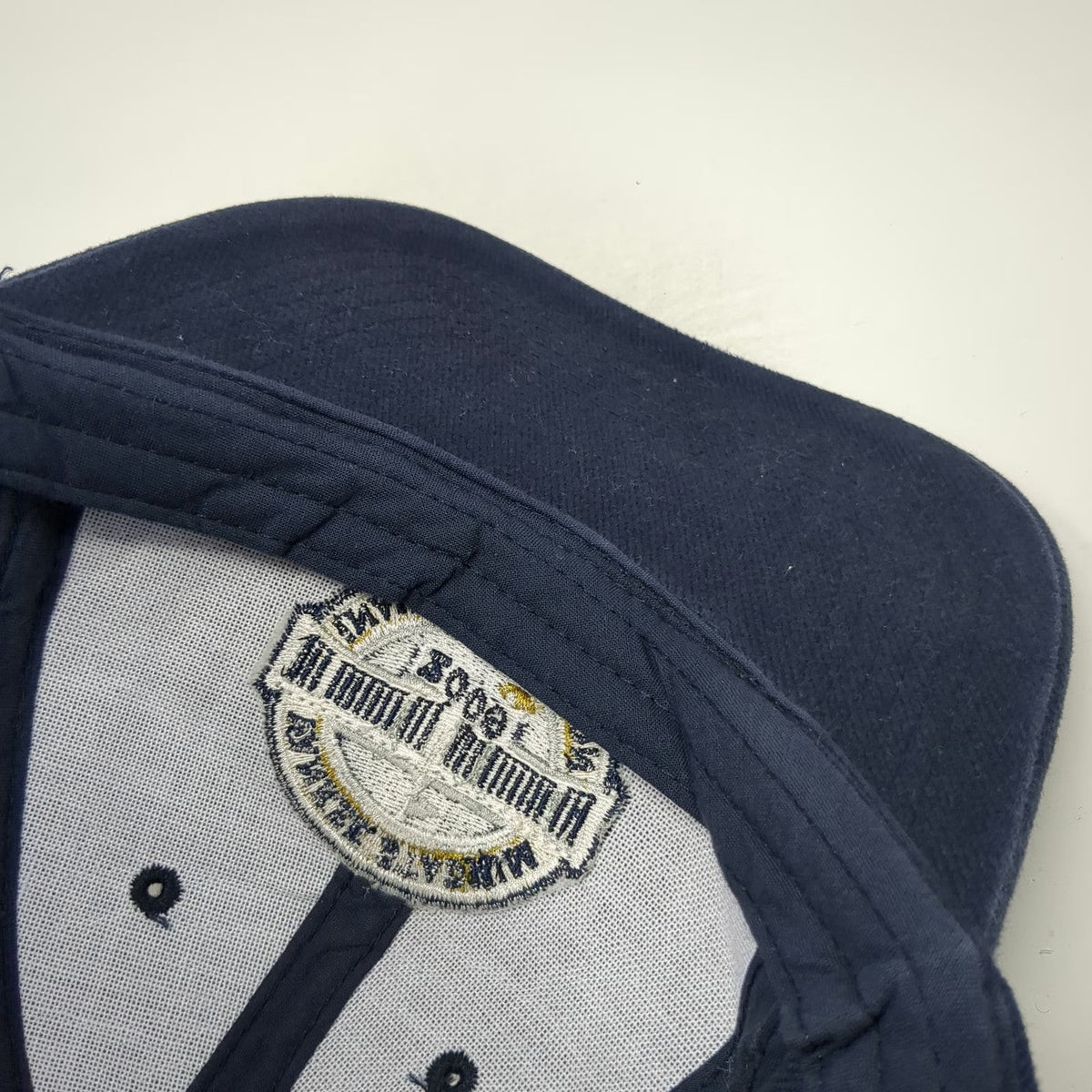 Baseball Cap Blue One Size Yankee Stadium Inaugural Season 2009 Strapback Hat