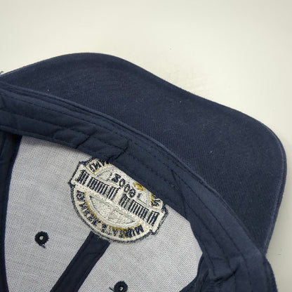 Baseball Cap Blue One Size Yankee Stadium Inaugural Season 2009 Strapback Hat