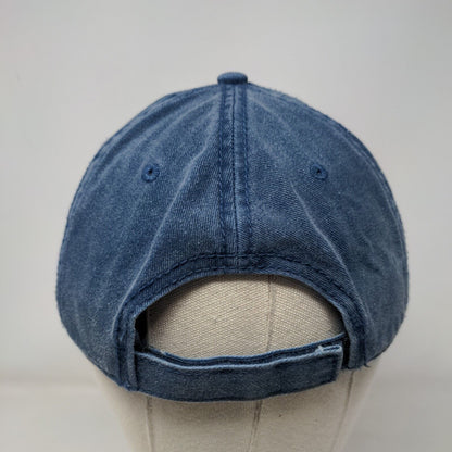 I Always Stand Strapback Hat Blue OSFM Embroidered American Flag Otto
