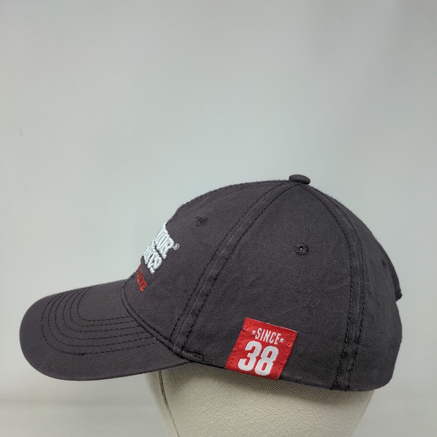 Tractor Supply Co Slideback Hat Gray One Size Embroidered 6 Panel