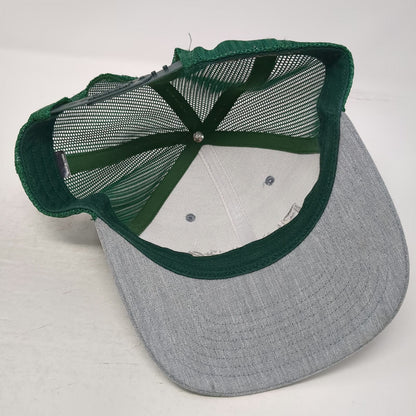 Richardson Trucker Hat Gray Green One Size RH White Construction Snapback