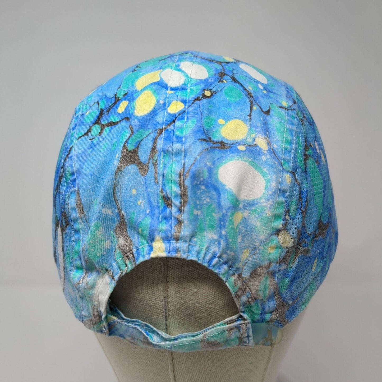 Ha Strapback 5 Panel Cap Multicolor One Size Adjustable Breathable Polyester