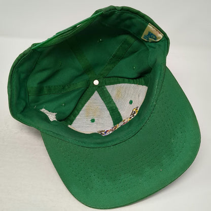 KC Snapback Green One Size 2001 BBQ Battle Pig Saxophone Superhero Mascot Hat