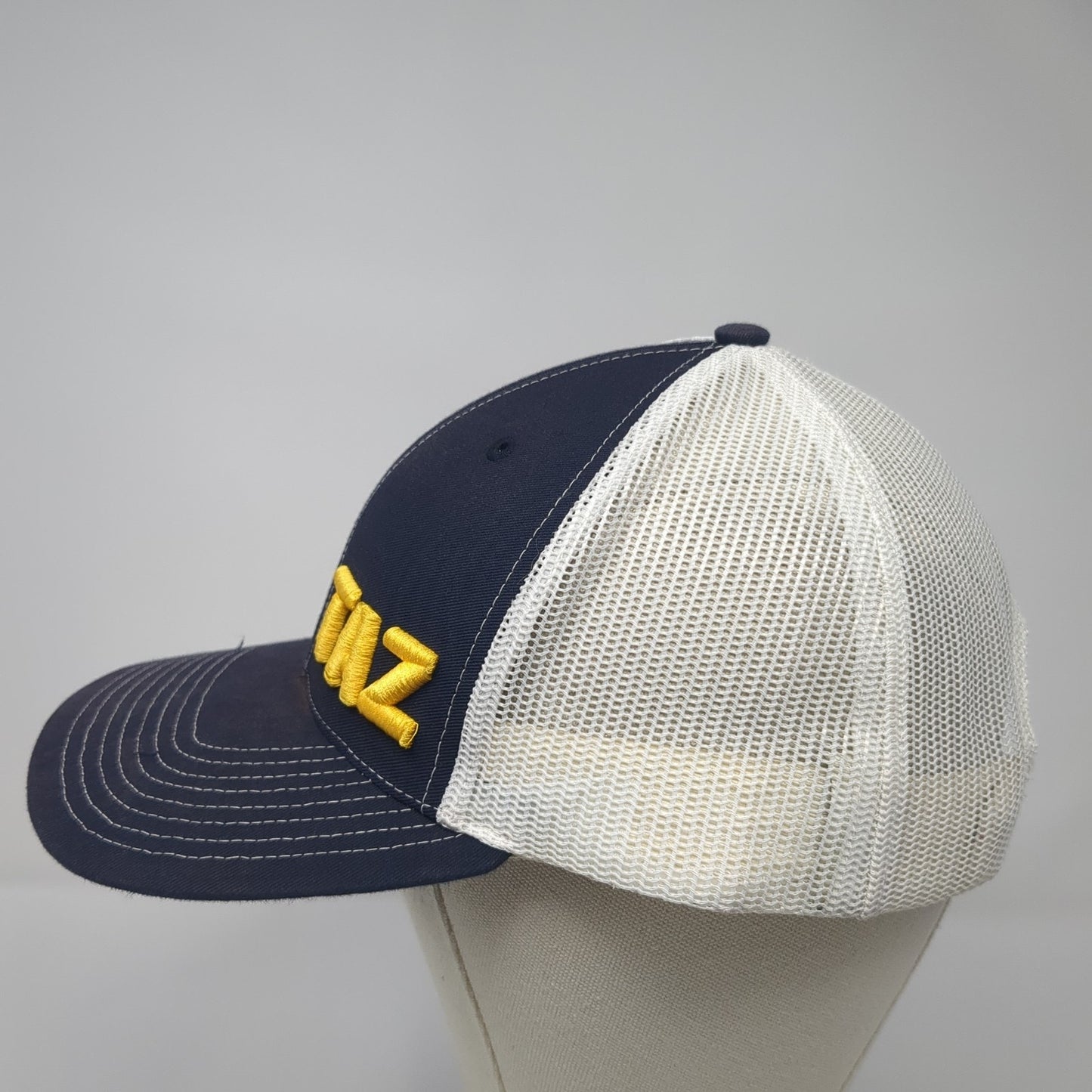 Taz Snapback Trucker Hat Blue OS Adjustable Embroidered Mesh Back Richardson