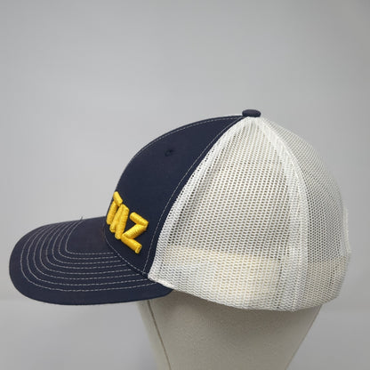 Taz Snapback Trucker Hat Blue OS Adjustable Embroidered Mesh Back Richardson