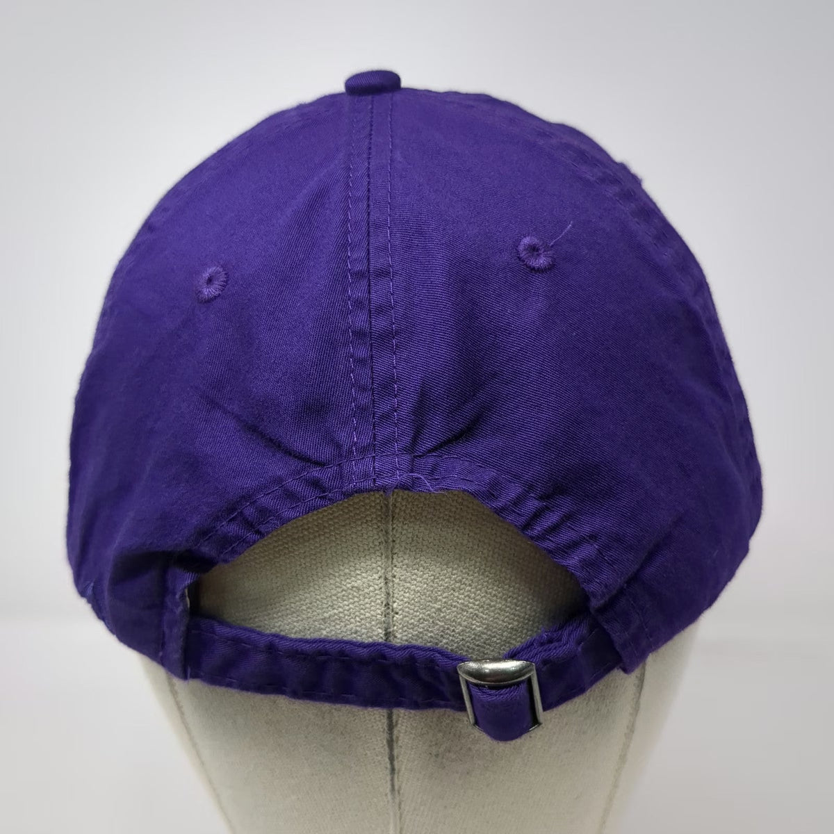 Pacific Headwear Baseball Cap Purple One Size White Yellow G Logo Hat Slideback