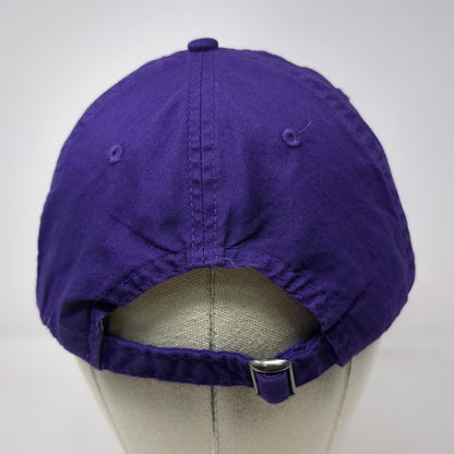 Pacific Headwear Baseball Cap Purple One Size White Yellow G Logo Hat Slideback