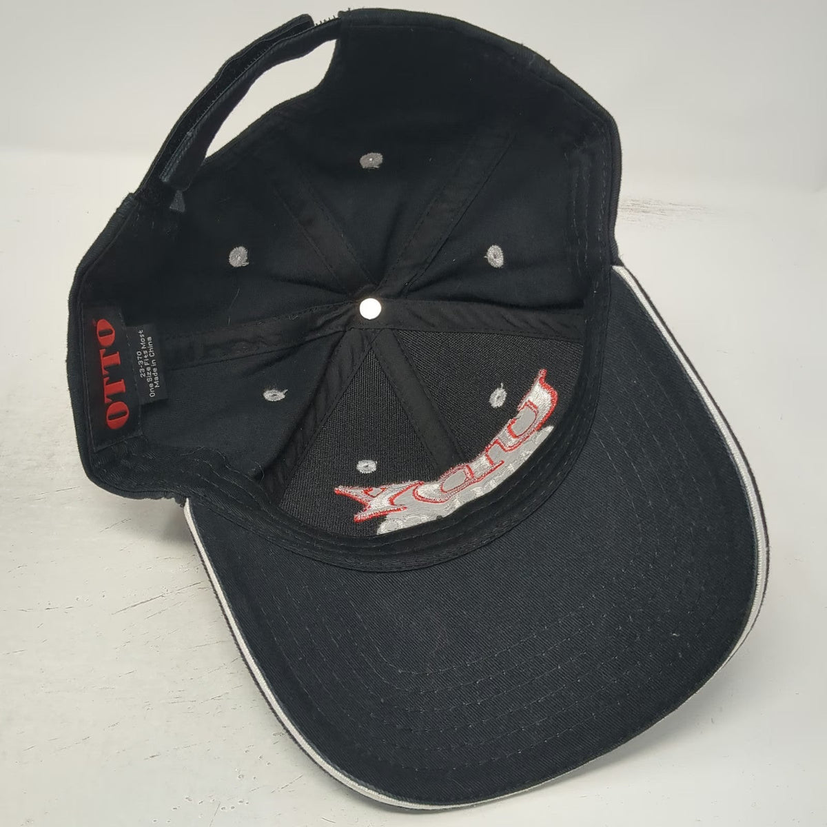 Otto Baseball Cap Black One Size Hat UDY Cattle Co Rockland ID Strapback Cotton