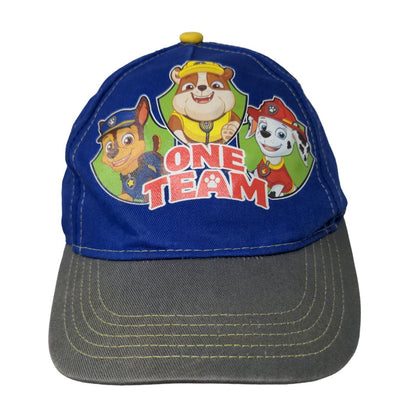 Nick Jr. Boy's Snapback Hat Blue OSFM Paw Patrol Graphic Logo Nickelodeon