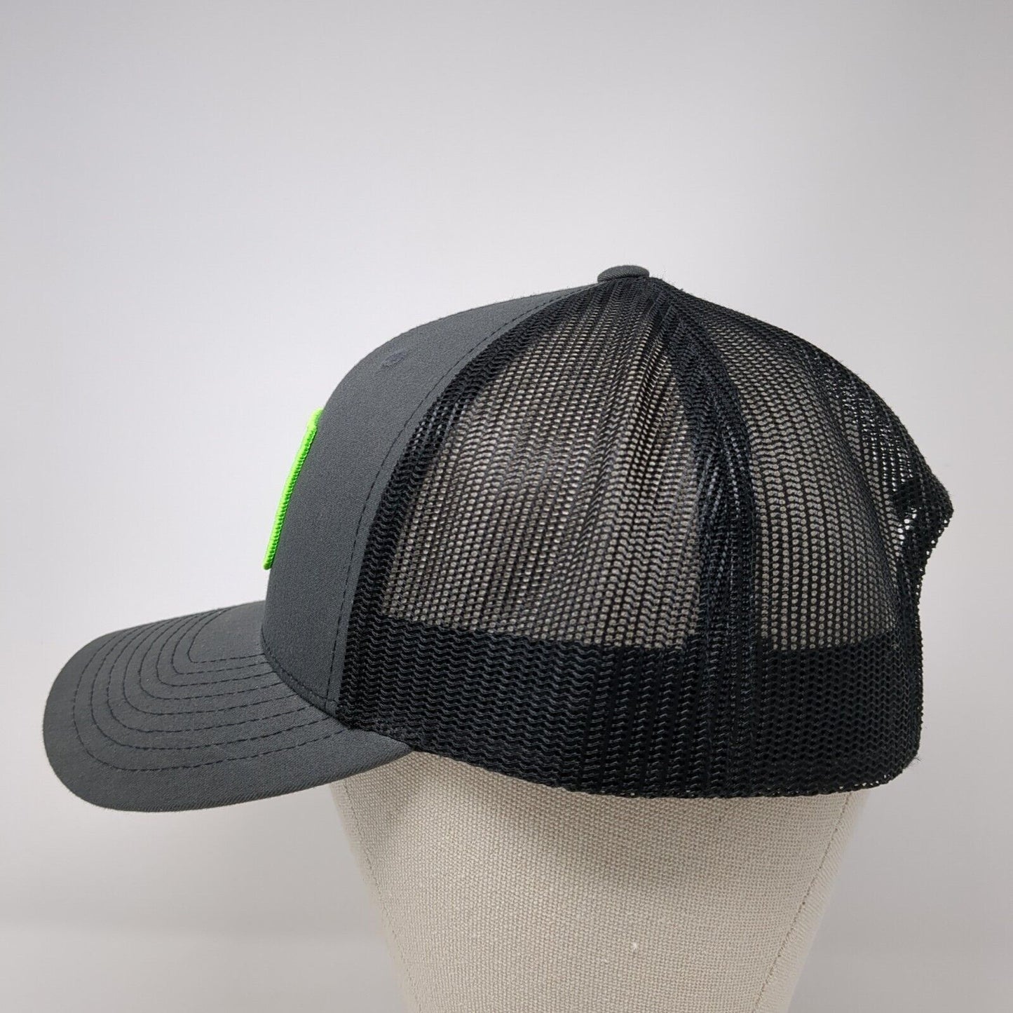 What's Next Fully Promoted Snapback Trucker Hat Gray One Size Mesh Back