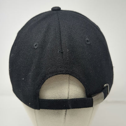 Open Road Brands Mopar Baseball Cap Black One Size Slideback Logo Polyester Hat