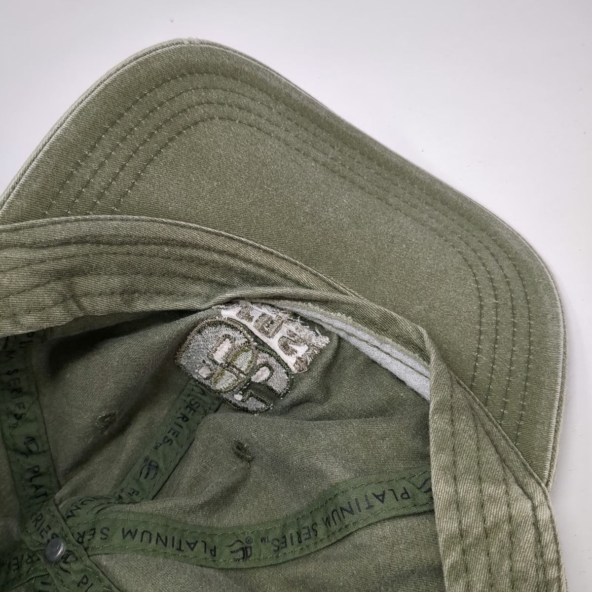 Outdoor Cap Baseball Cap Green One Size Slideback Ernst Concrete Embroidered Hat