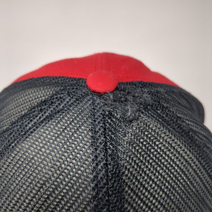 Richardson 112 Snapback Mesh Back Trucker Hat Red OSFA Colorblock