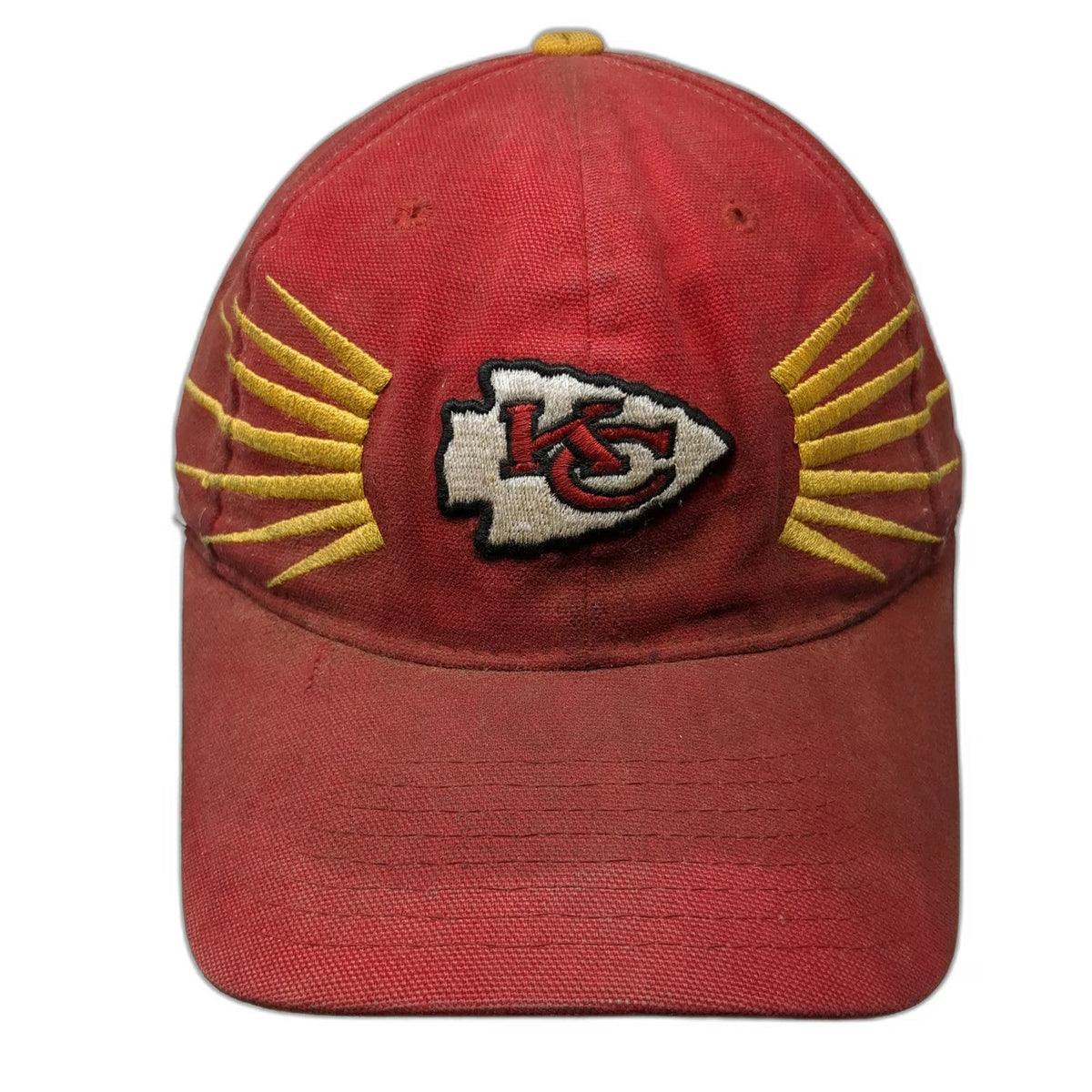 Starter Kansas City Chiefs NFL Red Baseball Cap Sunburst Pro Line Hat Vintage