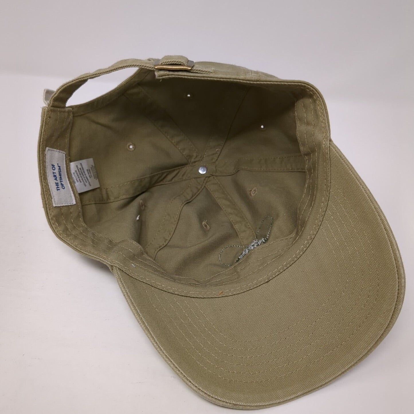 Be Kind Slideback Hat Tan One Size The Art Of Optimism Life Is Good