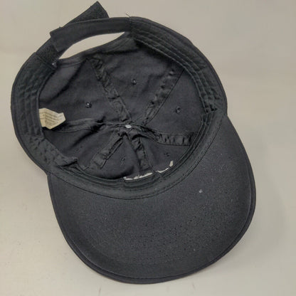 Starbucks Men's Strapback Hat Black Adjustable Employee Uniform Cam Cotton