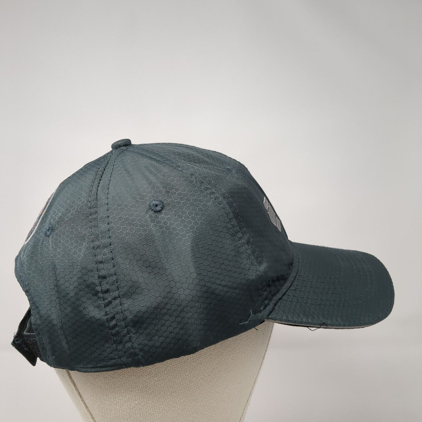 NAPA USA We Believe In Heroes Strapback Hat Gray OS Adjustable Embroidered
