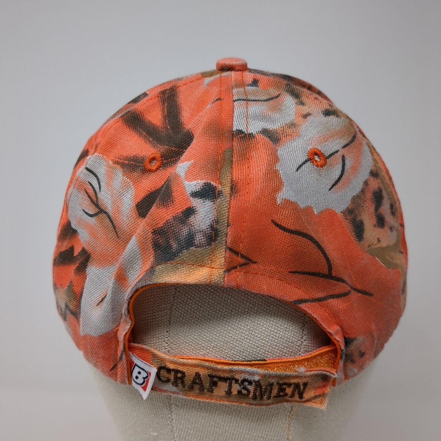 Utility Craftsmen Strapback Hat Camouflage OS Adjustable Embroidered Branding