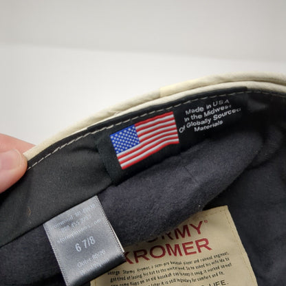 Stormy Kromer Fitted Hat Black 6 7/8 Flower The Petal Pusher Outdoor