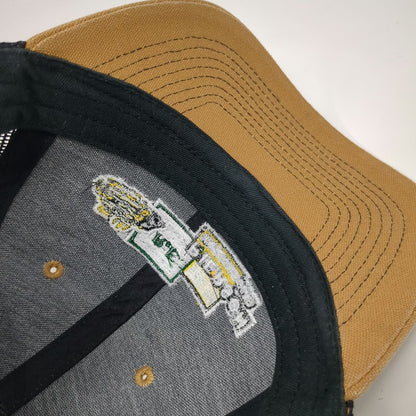 MAX Trucker Hat Brown Black One Size American Flag RE Pierson Construction Mesh