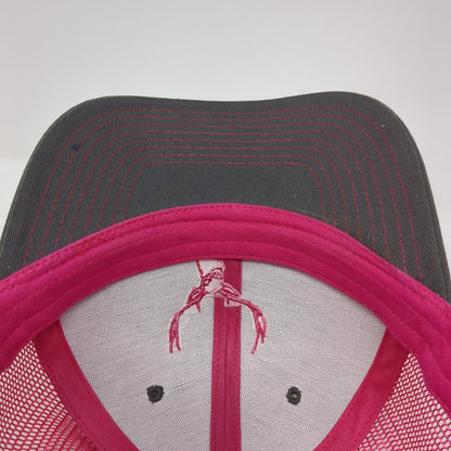 CDA Deer Strapback Mesh Back Trucker Hat Multi One Size Rhinestone