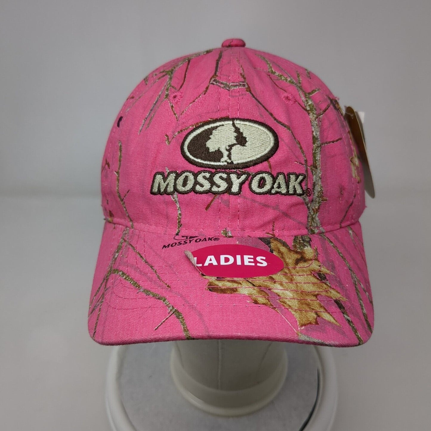 Mossy Oak Ladies Strapback Hat Camo OSFA Adjustable Hunting W/Tags