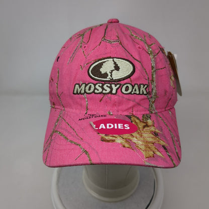 Mossy Oak Ladies Strapback Hat Camo OSFA Adjustable Hunting W/Tags