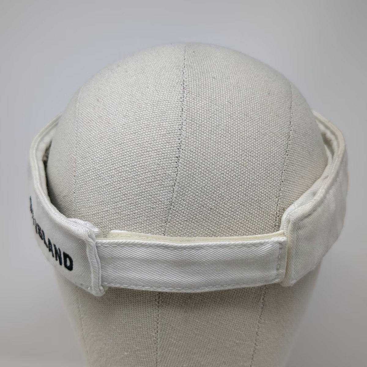 DPC Mauna Lani Big Island Visor White One Size Marlin Fishing Golf Strapback Hat