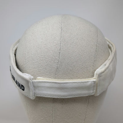 DPC Mauna Lani Big Island Visor White One Size Marlin Fishing Golf Strapback Hat