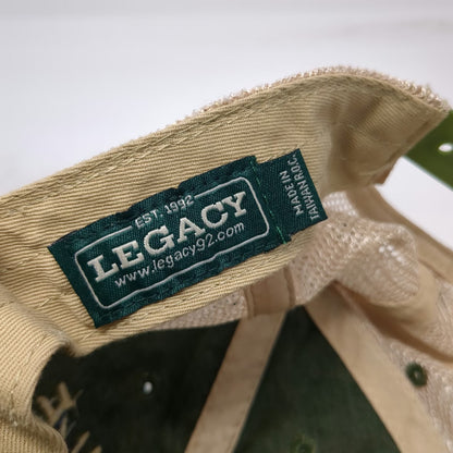 Legacy Trucker Hat Green One Size Redfish Lake Lodge Idaho Mesh Snapback