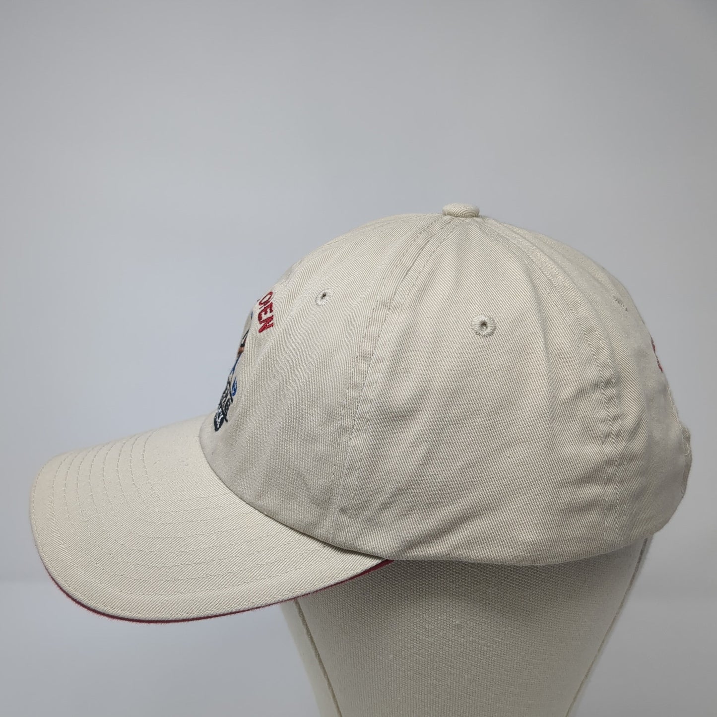 US Open 2009 USGA Member Baseball Cap Beige One Size Adjustable Embroidered
