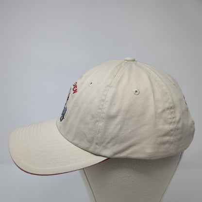 US Open 2009 USGA Member Baseball Cap Beige One Size Adjustable Embroidered
