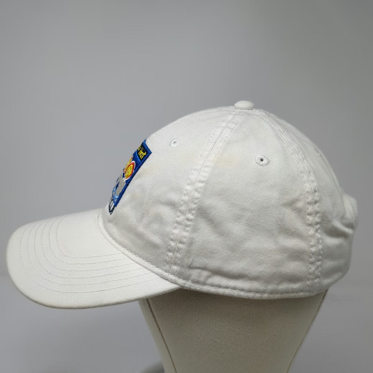 Legacy Baseball Cap White One Size Anguilla Straw Hat Restaurant Destination