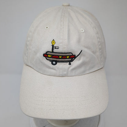 Lucky Dogs Slideback Hat Tan One Size Adjustable Embroidered Paramount