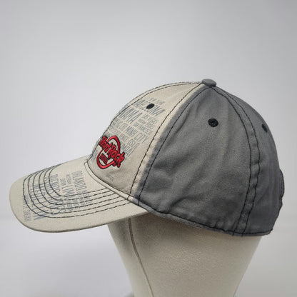 Hard Rock Hotel Baseball Cap Gray One Size Punta Cana Cities Graphic Cotton Hat