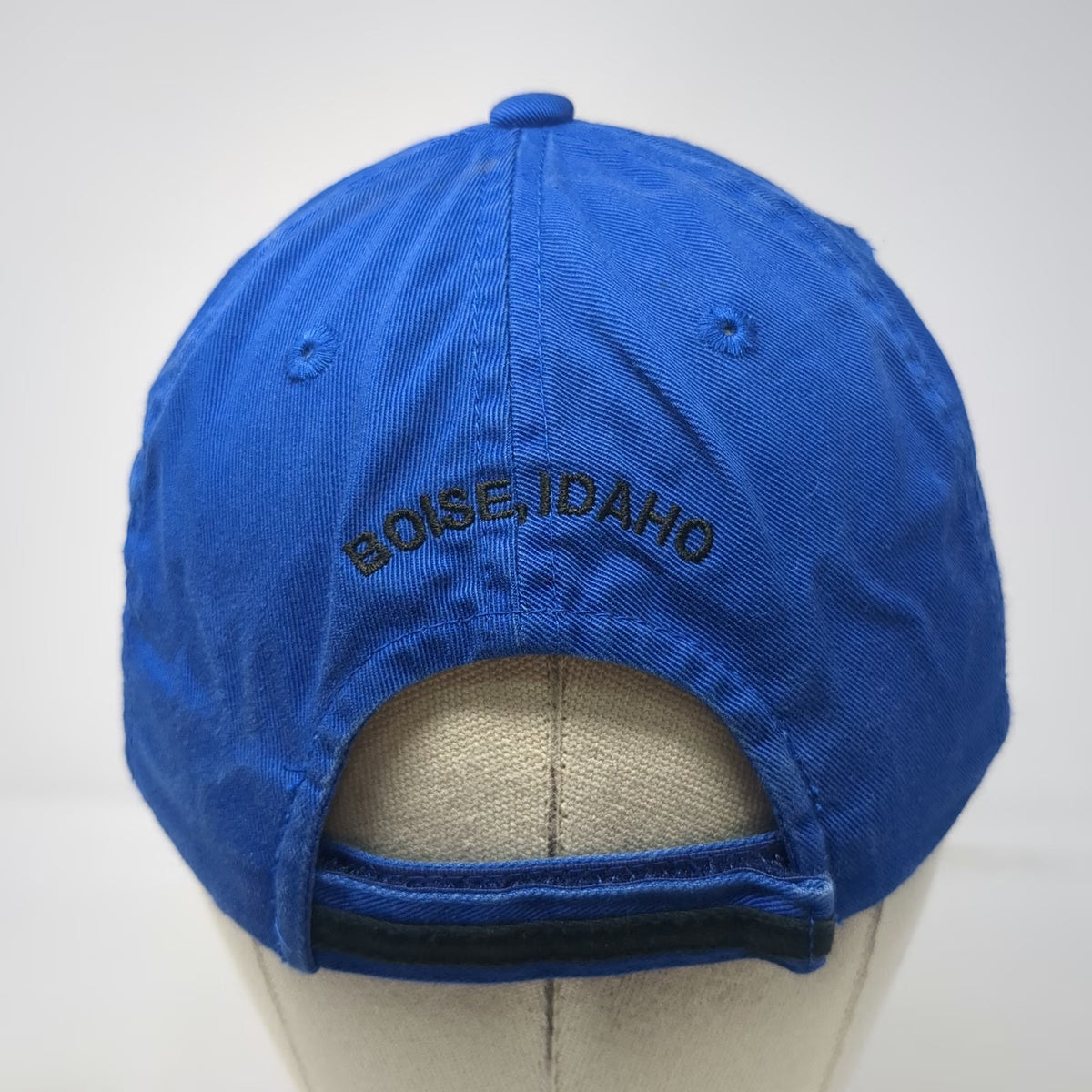 Port Authority Baseball Cap Blue One Size Mountain Acupuncture Boise Idaho Hat