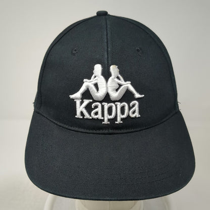Kappa Snapback Hat Black Size 59 Embroidered Logo Adjustable Sportswear Cap