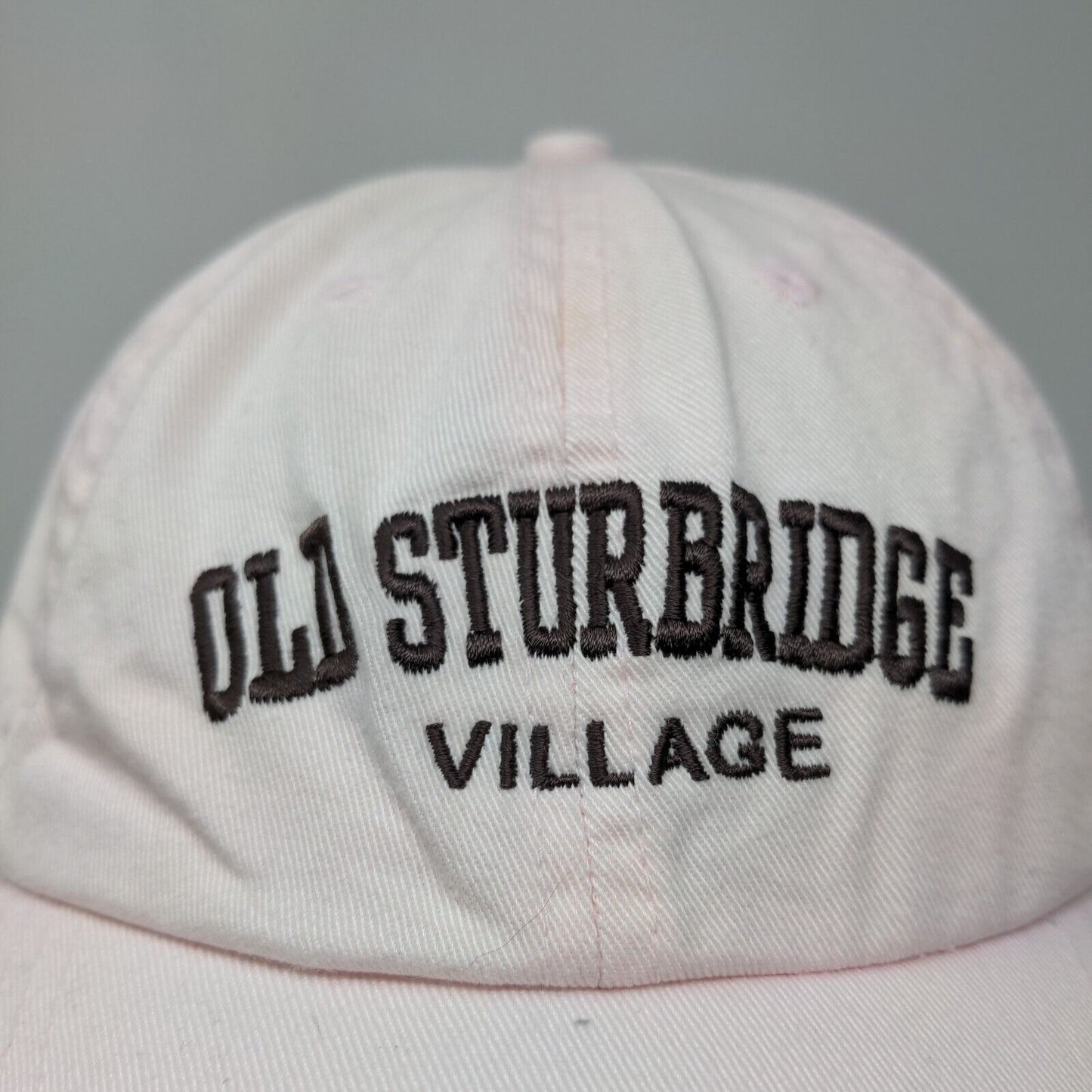 Fahrenheit Women's Slideback Hat Old Sturbridge Village Logo 100% Cotton