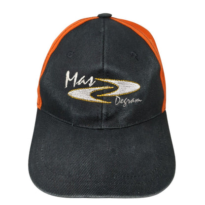 Mas Degram Strapback Hat Multicolor One Size Adjustable Embroidered 6 Panel